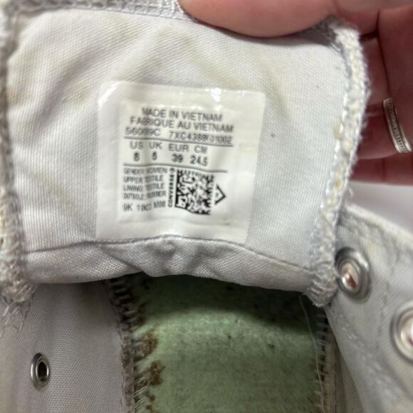 Converse White Sneakers - Picture 4 of 8